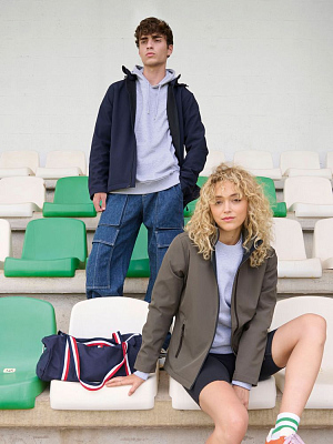 Куртка софтшелл с капюшоном мужская Race Men, ярко-синяя (royal)