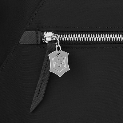 Портфель VICTORINOX Victoria Signature Briefcase, черный, нейлон/кожа, 42x13x30 см, 13 л