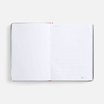 Ежедневник Metal Frame на заказ, датированный, красный