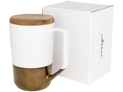 Кружка с деревянной крышкой Tahoe