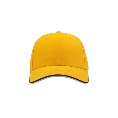 Бейсболка PILOT PIPING SANDWICH, 6 клиньев,  металлическая застежка