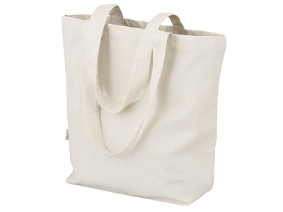 Сумка для шоппинга Cotton из переработанного хлопка, 280 г/м2 (Натуральный)