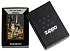 Зажигалка ZIPPO Linda Picken с покрытием Black Matte, латунь/сталь, черная, матовая, 38x13x57 мм - Фото 6
