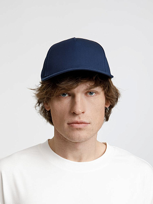 Бейсболка Seguro, темно-синяя