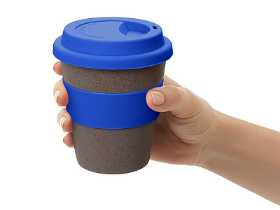 Стакан из бамбукового волокна Café
