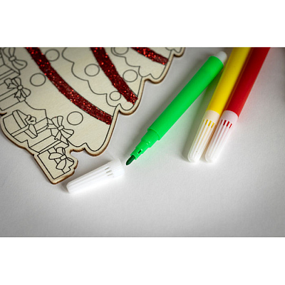 Елочка раскраска