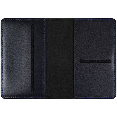 Обложка для паспорта Remini, темно-синяя