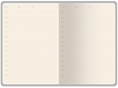 Ежедневник недатированный с магнитным клапаном А5 Venezia