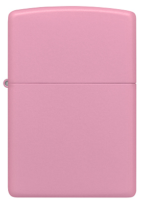 Зажигалка ZIPPO Classic с покрытием Pink Matte, латунь/сталь, розовая, матовая, 38x13x57 мм