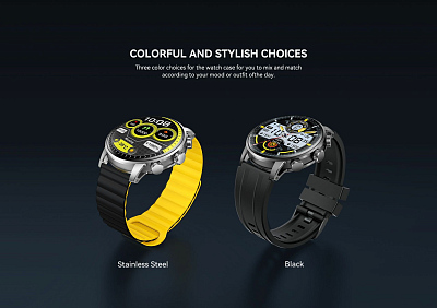 Смарт-часы Kieslect Calling Watch Kr2, черный