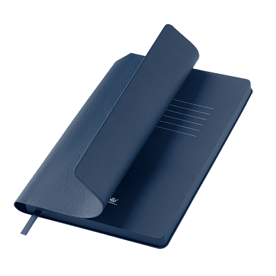 Ежедневник Молто (Molto) недатированный, синий (Синий, бежевый)