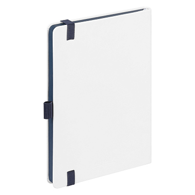 Ежедневник Арктик (Arctic) недатированный, белый/синий