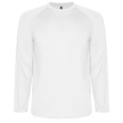 Спортивная футболка MONTECARLO L/S мужская, БЕЛЫЙ 2XL