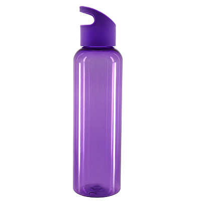 Бутылка пластиковая для воды Sportes, фиолетовая (Фиолетовый)