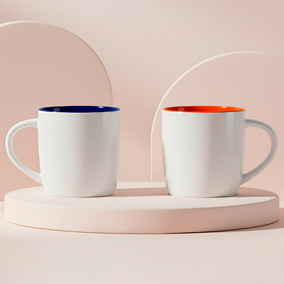 Кружка Happy, оранжевая