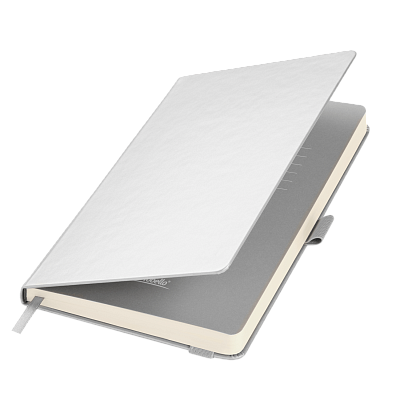 Ежедневник Альфа (Alpha) недатированный, серебро/серый (Серебряный, серый, бежевый)