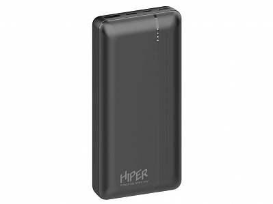 Портативный внешний аккумулятор MX PRO, 20000 mAh (Черный)