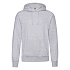 Толстовка "Classic Hooded Sweat", серый меланж_S, 80% х/б, 20% п/э, 280 г/м2 - Фото 1