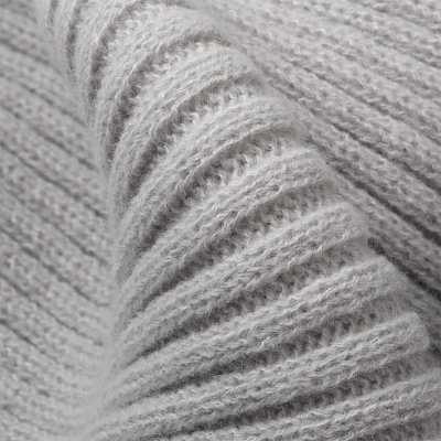 Шарф Форгес (Forges) вязаный, серый