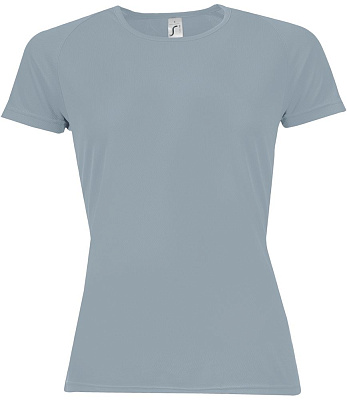 Футболка женская Sporty Women 140, розовый коралл (Серый)