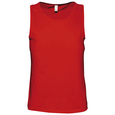 Майка мужская Justin 150, красная (Красный)