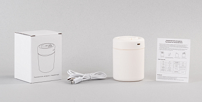 Увлажнитель воздуха "Simple" с подсветкой, белый