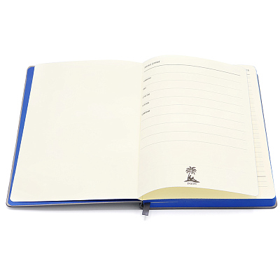 Ежедневник A5 недатированный Carisma в мягком переплёте, синий