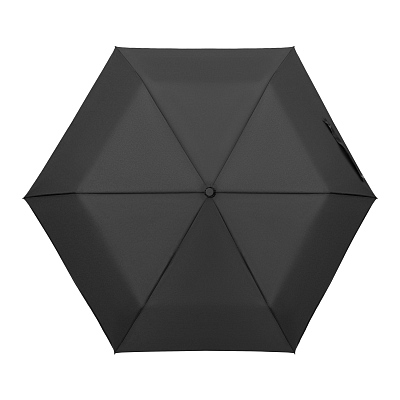 Зонт складной Филтон (Filton), черный с системой безопасности (Safety System)