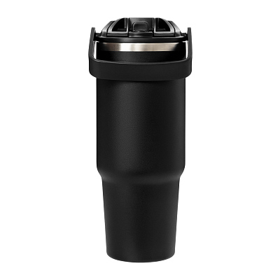 Термокружка вакуумная Montana, черный