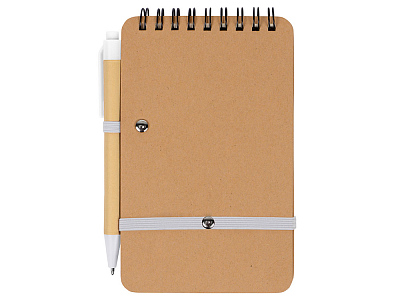 Блокнот Masai с шариковой ручкой