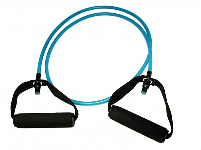 Эспандер трубчатый с ручками, нагрузка до 9 кг