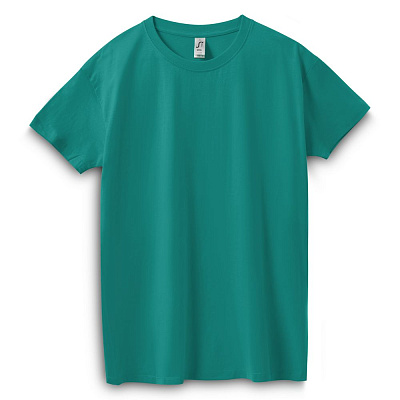 Футболка Imperial 190, серая (Изумрудный)