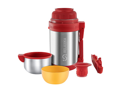 Термос Relaxika универсальный для еды и напитков 201