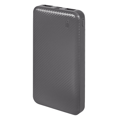 Универсальный аккумулятор Rib 10 (10000 мАч) , 13,5х6.8х1,5 см (Серый)