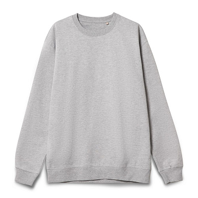 Свитшот унисекс Columbia, темно-синий (Серый меланж)