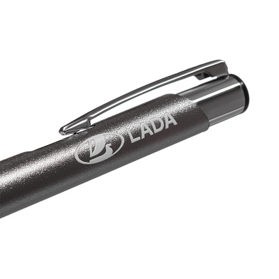 Шариковая ручка Альфа Нео (Alpha Neo), серая