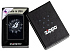 Зажигалка ZIPPO Dragon Eye с покрытием Black Light, латунь/сталь, черная,матовая 38x13x57 мм - Фото 7