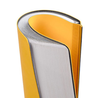 Ежедневник Aspect на заказ, недатированный, желтый