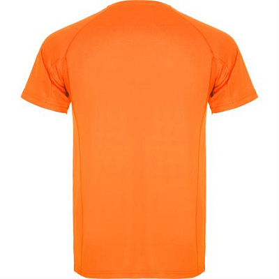 Спортивная футболка MONTECARLO мужская, ФЛУОРЕСЦЕНТНЫЙ ОРАНЖЕВЫЙ 3XL