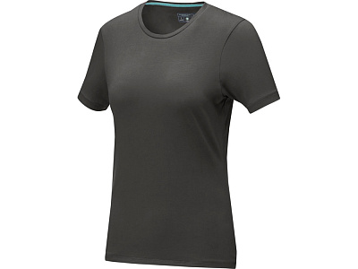 Футболка Balfour из органического хлопка, женская (Темно-серый)