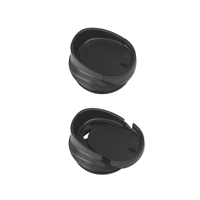 Термостакан с присоской "Константа" 420 мл, черный с красным