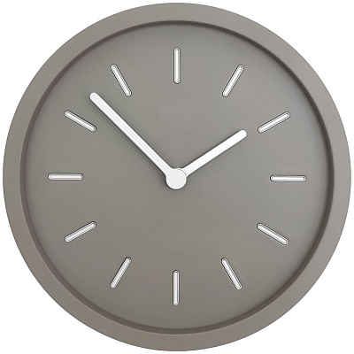 Часы настенные Bronco Jessie, светло-бежевые (Бежевый)