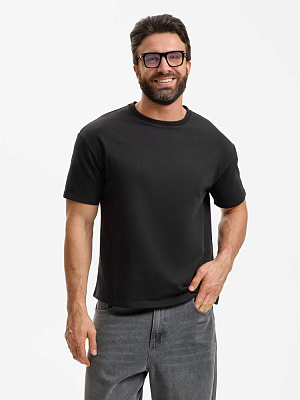 Футболка унисекс Durington, черная