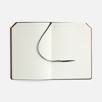 Ежедневник Espresso, недатированный, красный