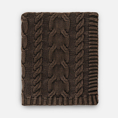 Плед Hygge  (Коричневый)