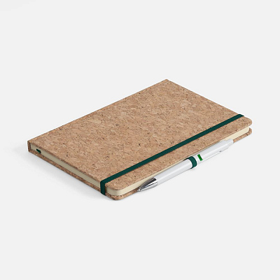 Блокнот Corkfolio, зеленый