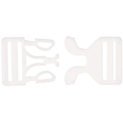 Застежка-пряжка Fibbia, белая