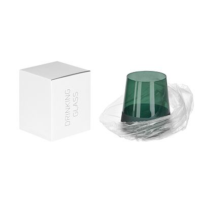 Стакан для воды Эмеральд (Emerald), зеленый