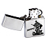 Зажигалка ZIPPO Duck Hunting, с покрытием Satin Chrome™, латунь/сталь, серебристая, 38x13x57 мм - Фото 1