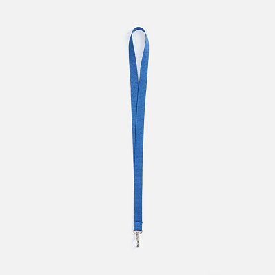 Лента для бейджа Pin, синяя (Синий)